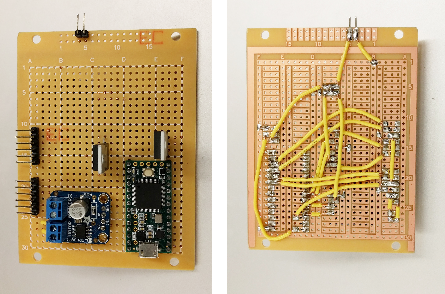 The circuit board that controls the entire braiding machine